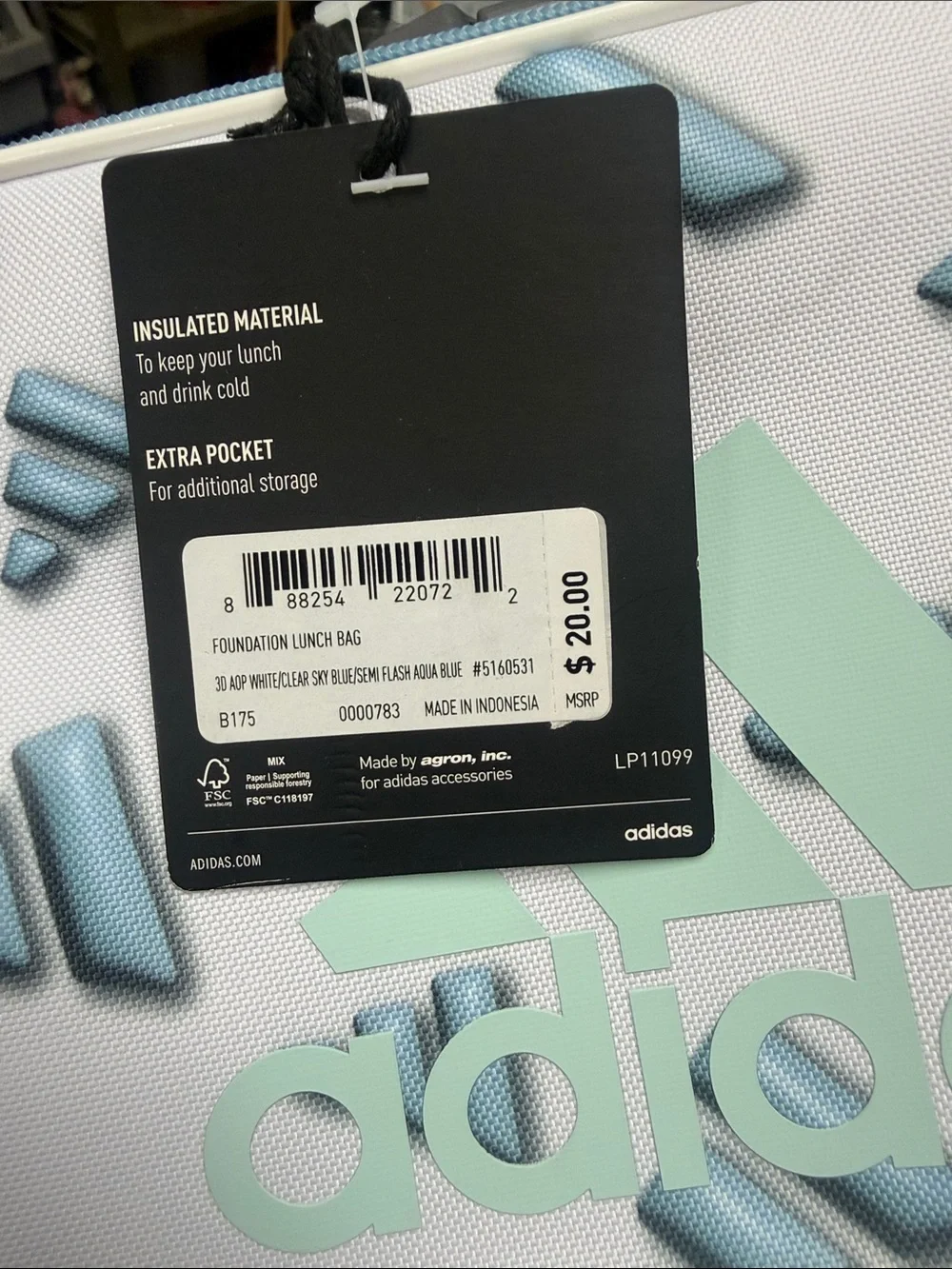 adidas medium rectangular
